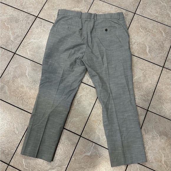 Tasso Elba Men’s Green Dress Pants Size 38x32 - Picture 2 of 3